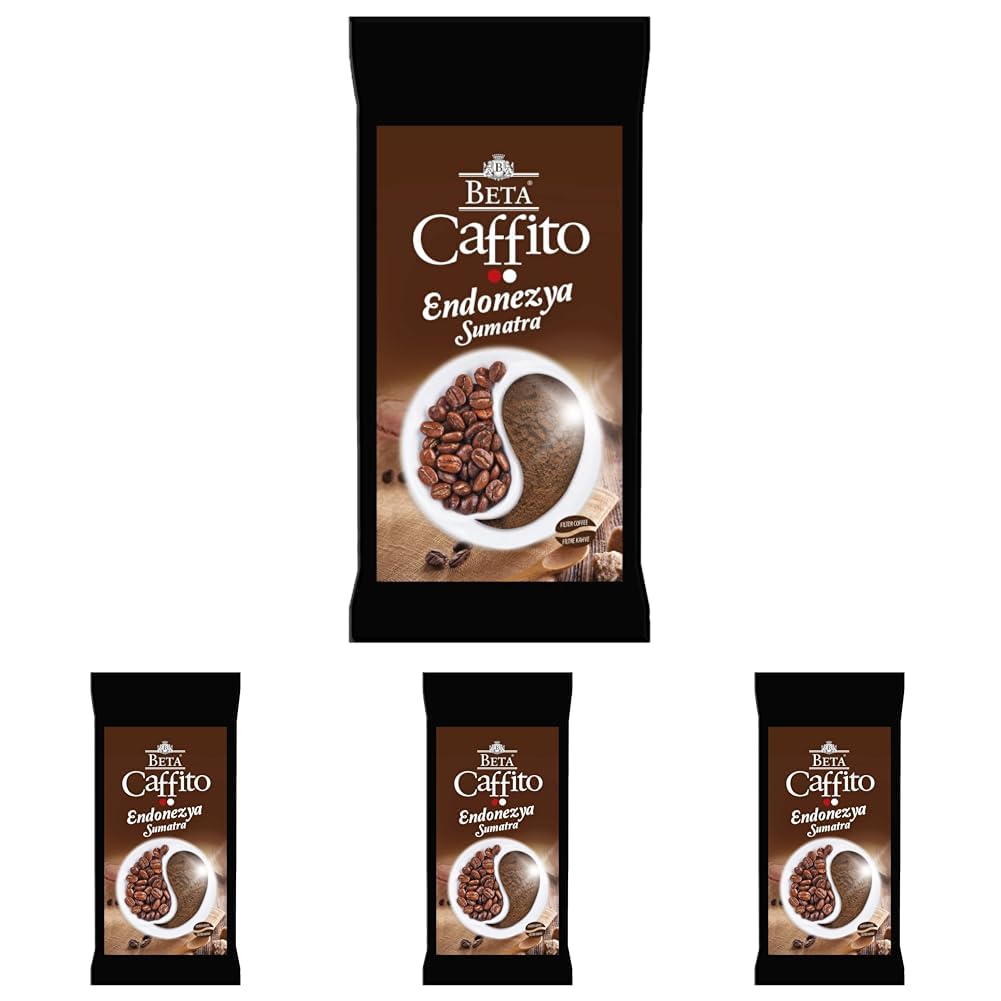 Beta Tea Beta Caffito Endonezya Sumatra Filtre Kahve 250 Gr (4 paketi)