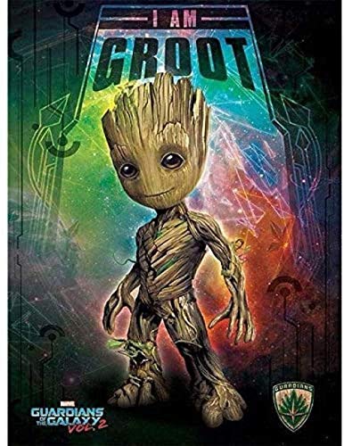 BBSJX Puzzle 1000 Pièces Adultes,Jigsaw Puzzle DIY Jouets Enfants Cadeaux Accueil Décors Jouets Jeux Amusants Grand Cadeau Éducatif pour Enfants - Enfance Groot 75 X 50Cm 50X75Cm,Impossible Puzzle Cover