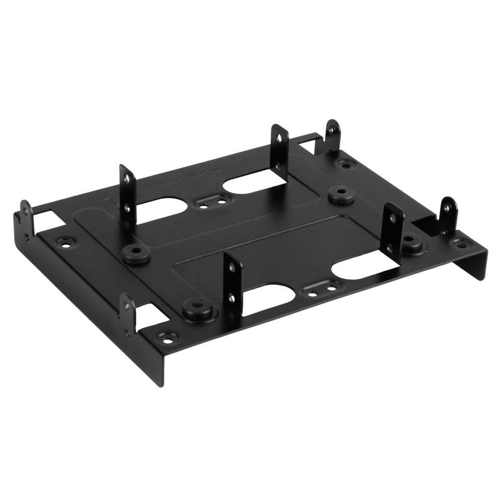 Sharkoon 5.25-Inch BAYEXTENSION Mounting Frame for HDDs and SSDs (000SKB525B)
