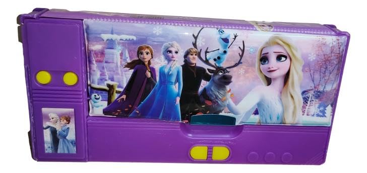 Aapeshwar Mini Jumbo Pencil Box Multipurpose Theme | Mini Jumbo Geometry Pencil Box for Kids Boys & Girls | Cute Pencil Case | School Stationary Items for School Kids (Purple) (B0CJFW1LKS) Amazon Price History, Amazon Price Tracker