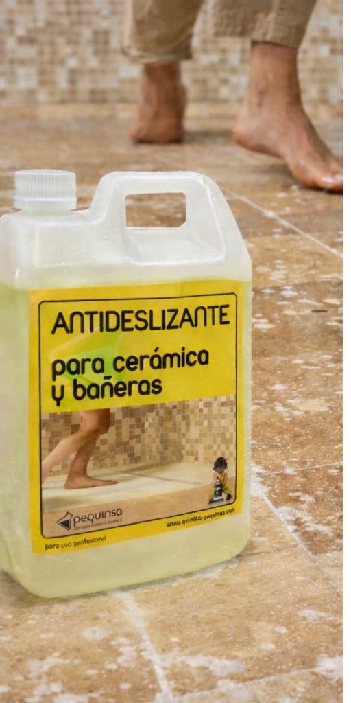 Líquido Antideslizante para Suelos Cerámicos y Gres, Envase 1 Litro