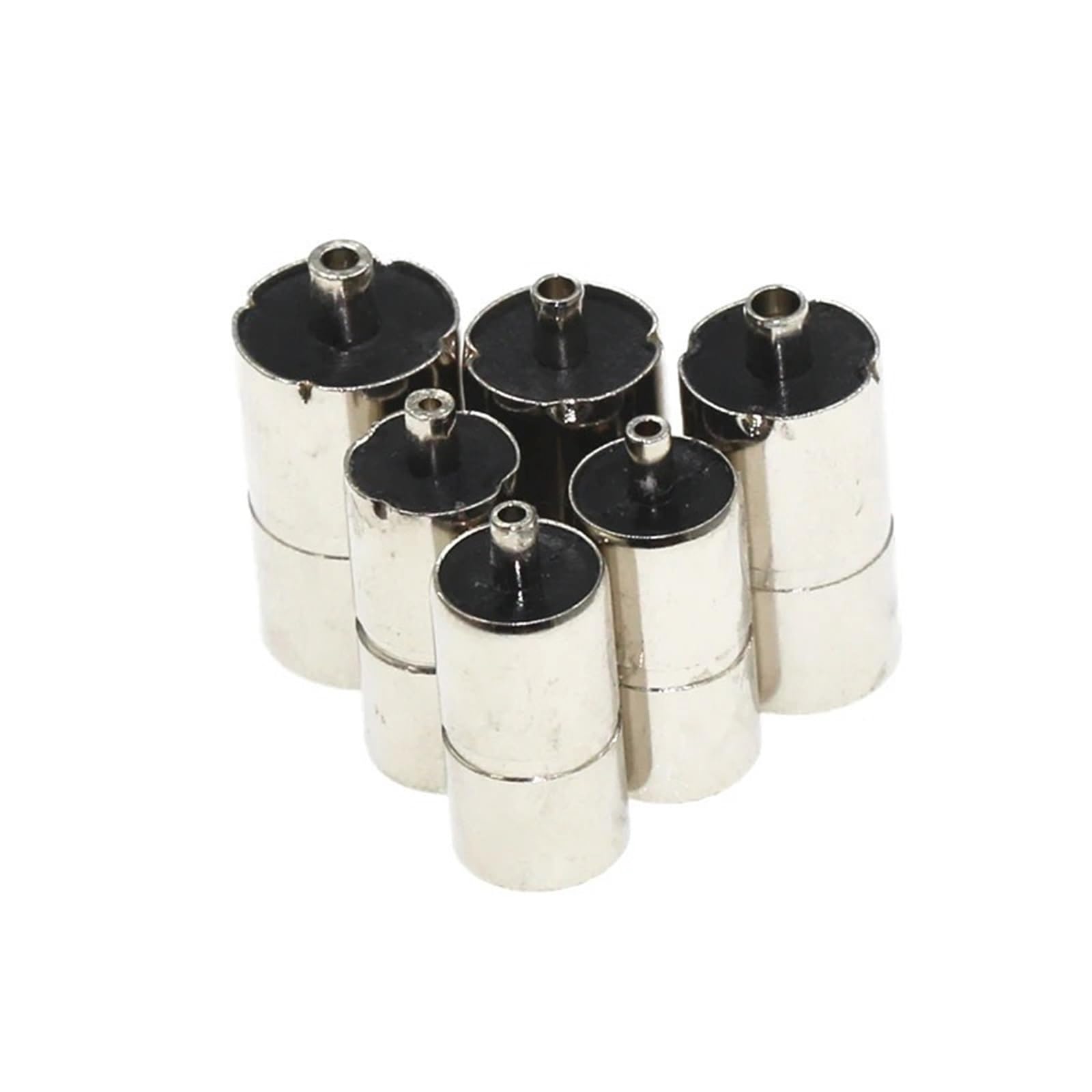 Conector Hembra de Cobre CC 5.5x2.1mm para Soldadura de Cables y Alimentación de Corriente Pack de 5 7