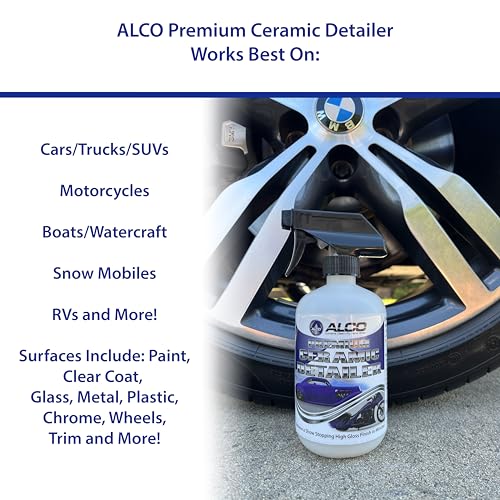 Detailer Cerámico Premium ALCO 16.9 oz para Autos miniatura 3