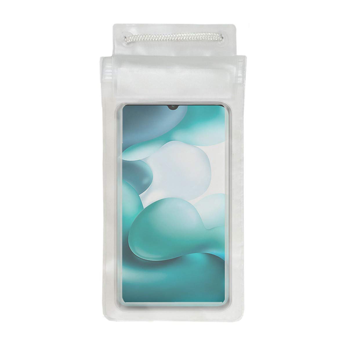 ACM Waterproof Bag Case Compatible with Xiaomi Mi 10 Youth 5G Mobile (Rain,Dust,Snow & Water Resistant) Transparent