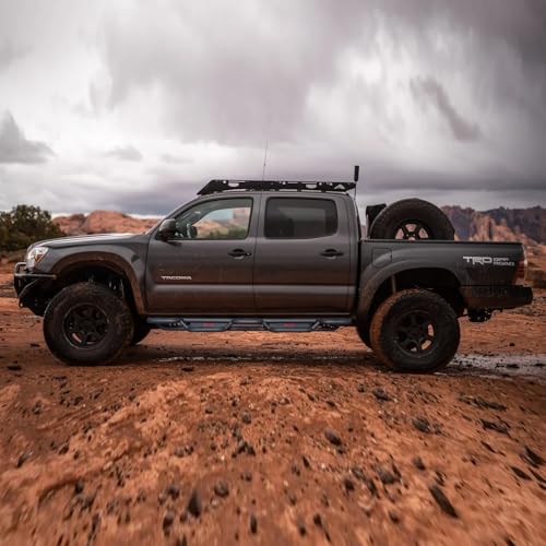 Estribos de acero para Toyota Tacoma 2005-2023 Doble Cabina miniatura 6