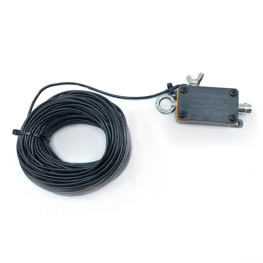 Antenne portable HF 1-30 MHz à ondes courtes radio amateur à large bande EFHW Antenne CW SSB Fonctionnement à faible puissance avec sac de transport