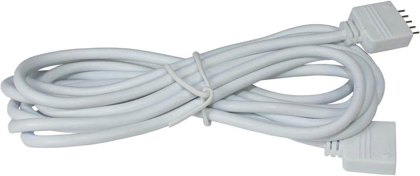5-Pin Anschlusskabel Für RGBW Streifen, Stecker & Buchse, 1m