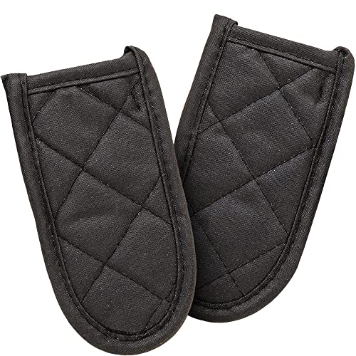 2Pcs Cast Iron Skillet Handle Covers - Iron Skillet Silicone Handle Cover Cast Iron Handle Covers Heat Resistant - Pot Handle Sleeve Of Handle For Cast Iron Skillet Kitchen Mittens And Pot Holder Set #TOP6