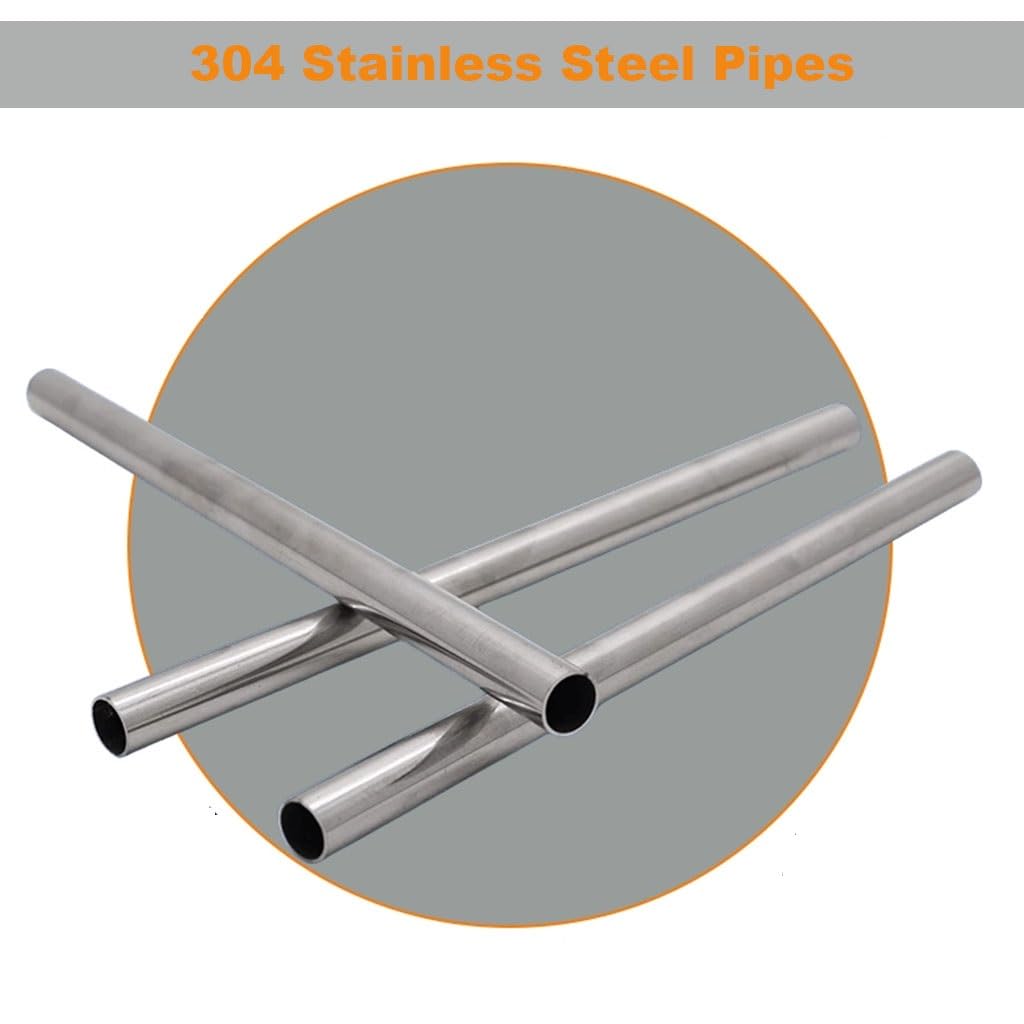 Stainless Steel Tube 304 Stainless Steel Pipes, Seamless Capillary Tubes, 500mm Length Industrial Pipes, Precision Hollow Pipes, 1pcs (Color - View #8