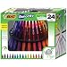 BIC Gel-ocity Original Retractable Gel Pen Spinner, Assorted Colors, 24-Count
