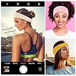 12 Pcs Stretchy Headbands for Women, Absorbed Sport Headband Soft Twist Knotted Headbands for Daily Life Yoga Workout - Image 5