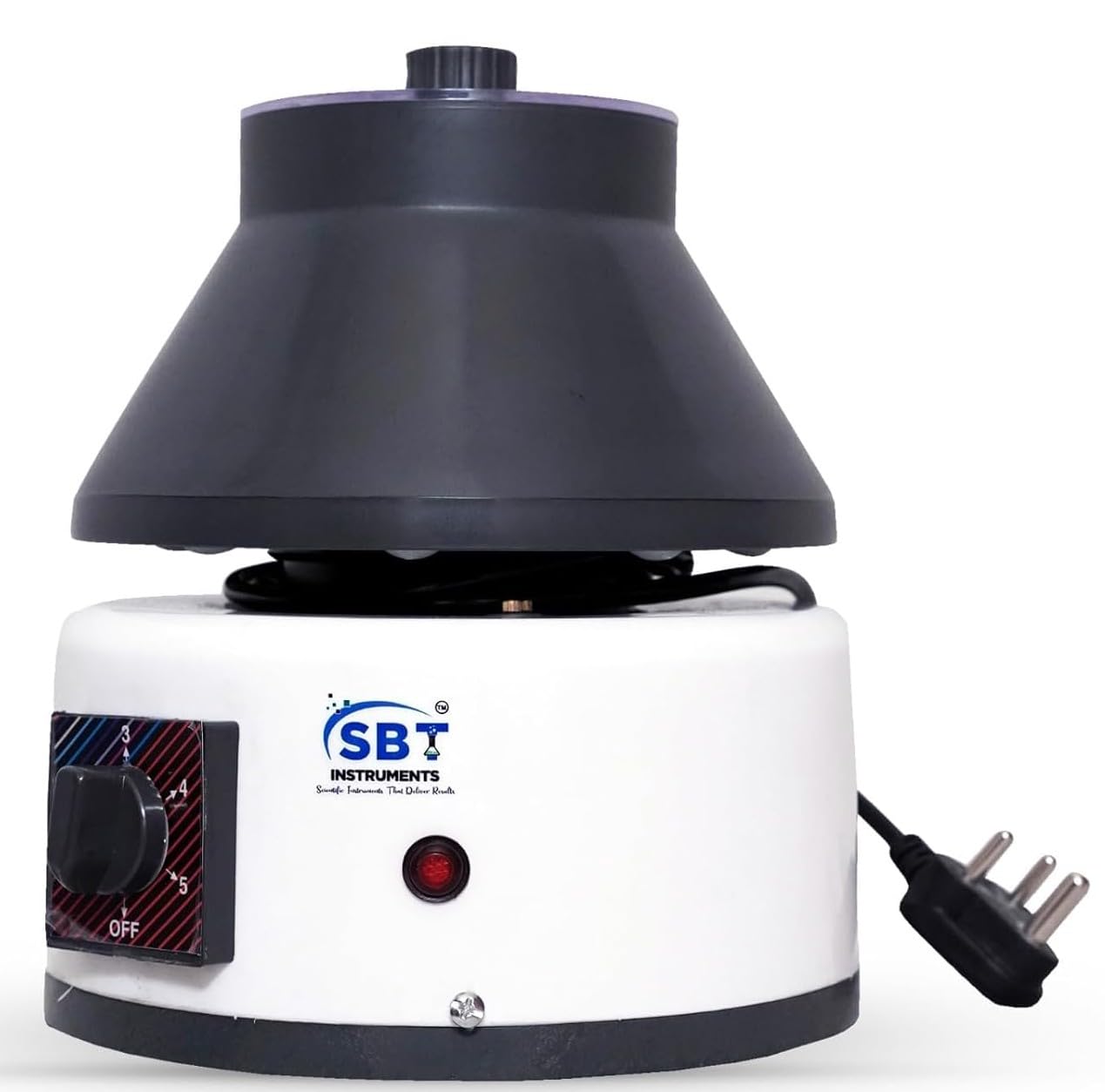 SBT Instruments RG Medical Doctor laboratory Centrifuge Machine with Capacity of 8x15 ml Tube, 3500 RPM, Shocked-Free ABS Body