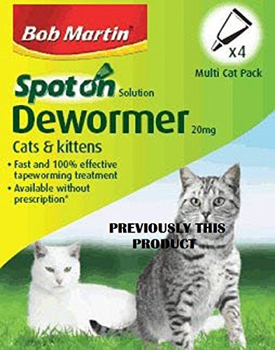 Bob Martin Clear Spot On Wormer for Cats and Kittens over 1kg 4 Pack - Image 3