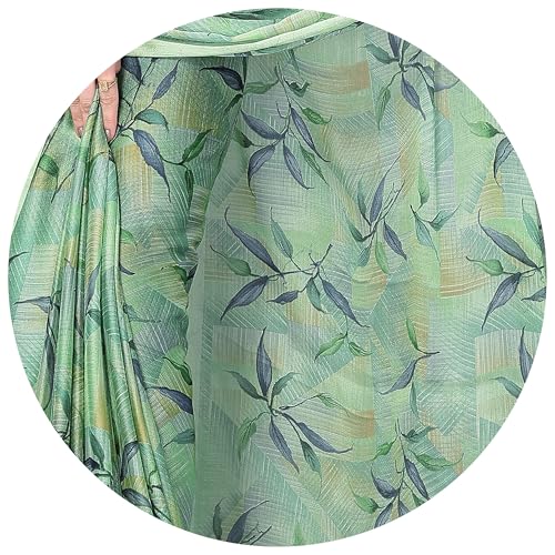 Image of MIRCHI FASHION Women's Ready to Wear 1 Minute Drape Chiffon Printed Saree with Blouse Piece