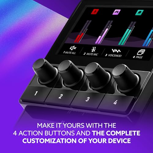 Image of Hercules Stream Starter Kit, Includes Stream 100 and HUD-600 USB Microphone + 3 Months Voicemod Pro, Core Streaming apps pre-Integrated (OBS, Streamlabs), Compatible with PC Only