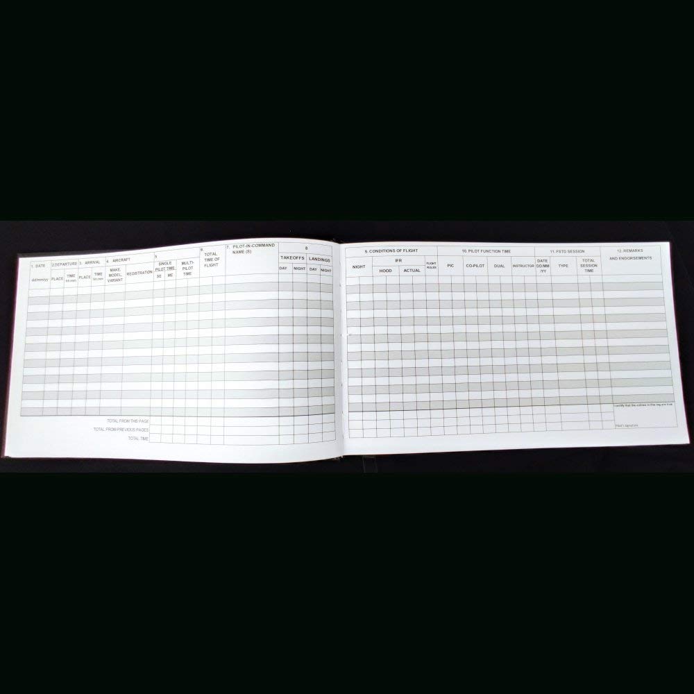 Crystal Pilot Journal de bord professionnel conforme EASA FCL.050