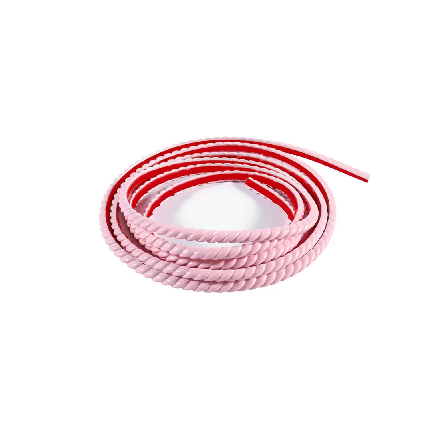 Pink PVC Wallpaper Border Self Adhesive,Flexible Molding Trim,Decorative Strip,Edging Strip for Cabinet,Door, Mirror Frame,Furniture Decoration,Plaster,Ceiling,Background Wall(3 Meters,10mm) โ image 1