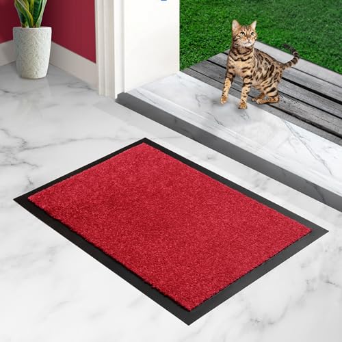 furni24 Fußmatte - Leicht zu reinigen, wetterfeste...