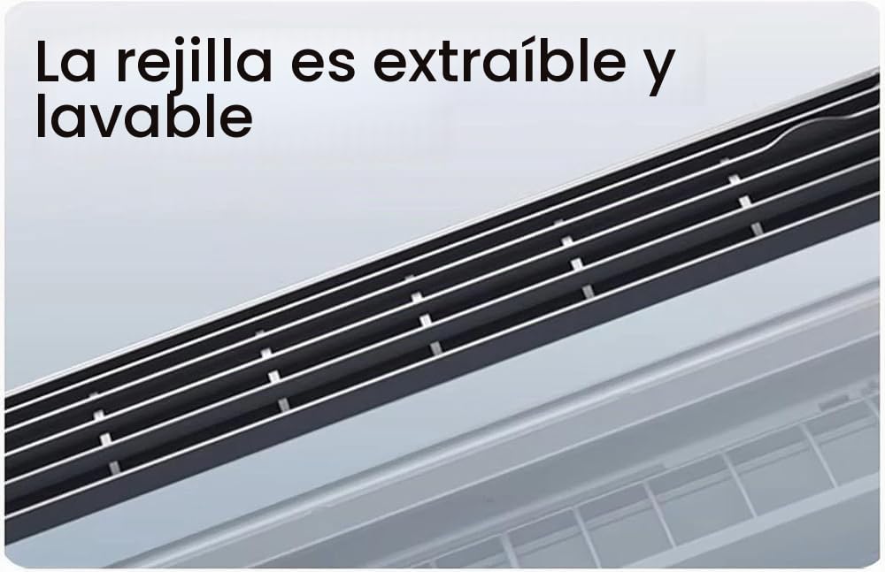 Aire acondicionado portátil inalámbrico con batería de 6000 mAh y carga inalámbrica, sin instalación, refrigeración silenciosa para RV, dormitorio, oficina, campamento (color: blanco)