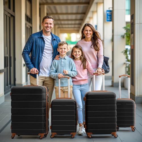 Coolife Luggage 3 Piece Set Suitcase Spinner Hardshell Lightweight TSA Lock - Image 7