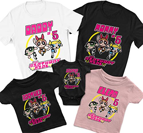 Family Personalized Shirt for Utonium Lab Creation Theme Birthday3