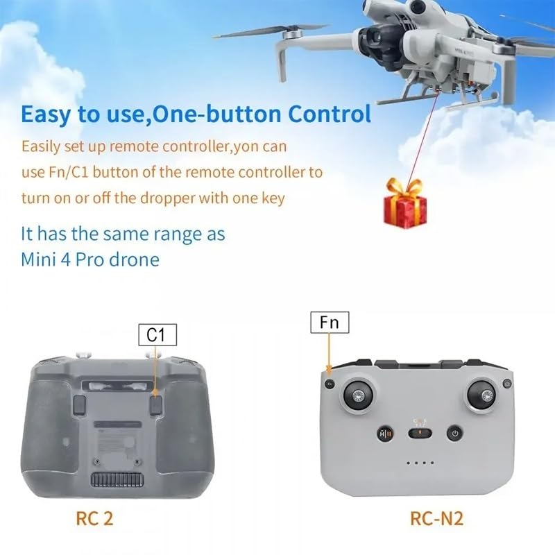 Compatible para DJI Mini 4 Pro Sistema Lanzamiento Drone