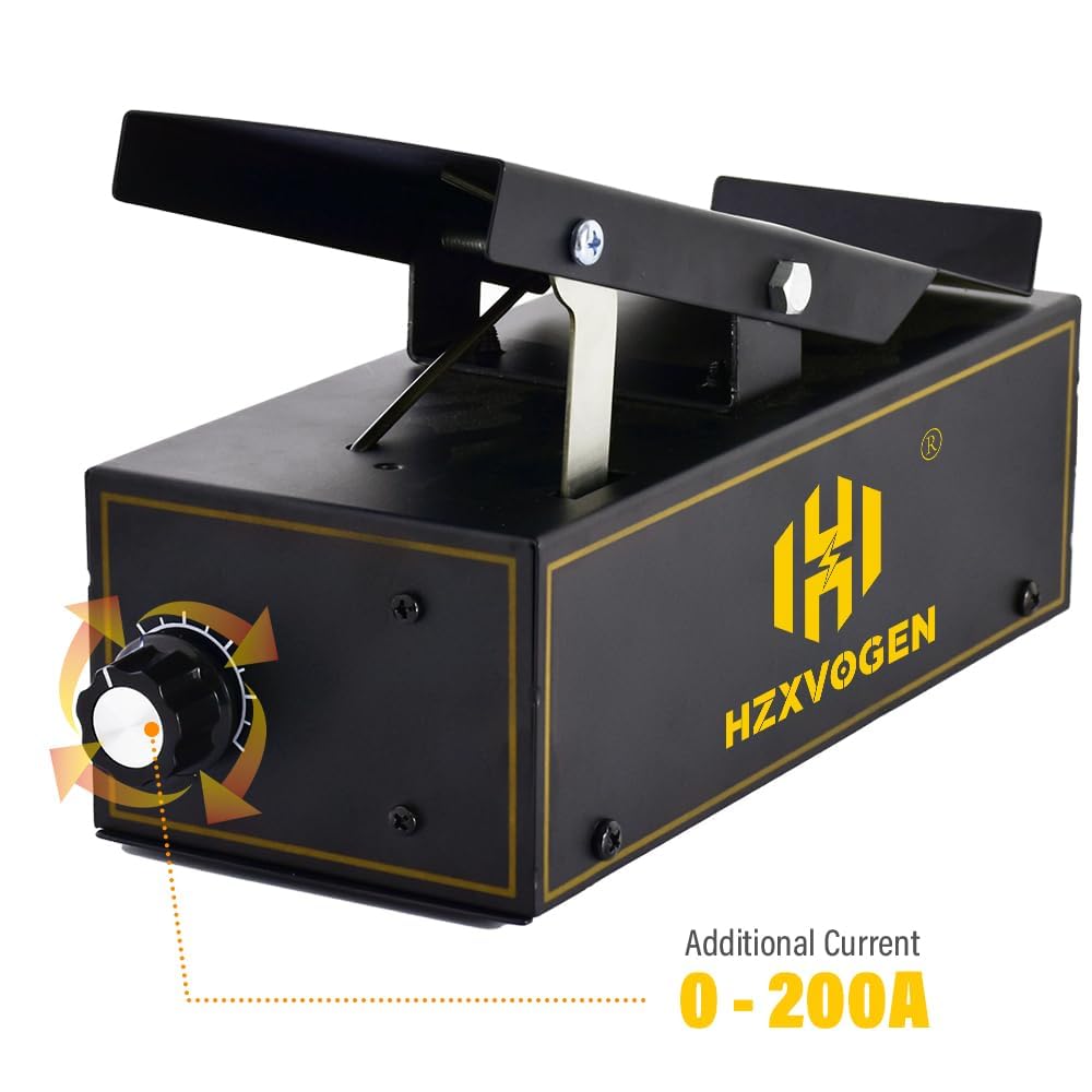 H HZXVOGEN Pedale a pedale TIG a 5 pin per saldatrice TIG HVT250P AC/DC