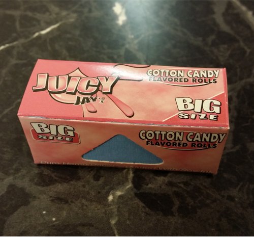 3 x Juicy Jay's Flavoured Paper Rolls Big Size Approx. 5 Meters each (Cotton Candy)