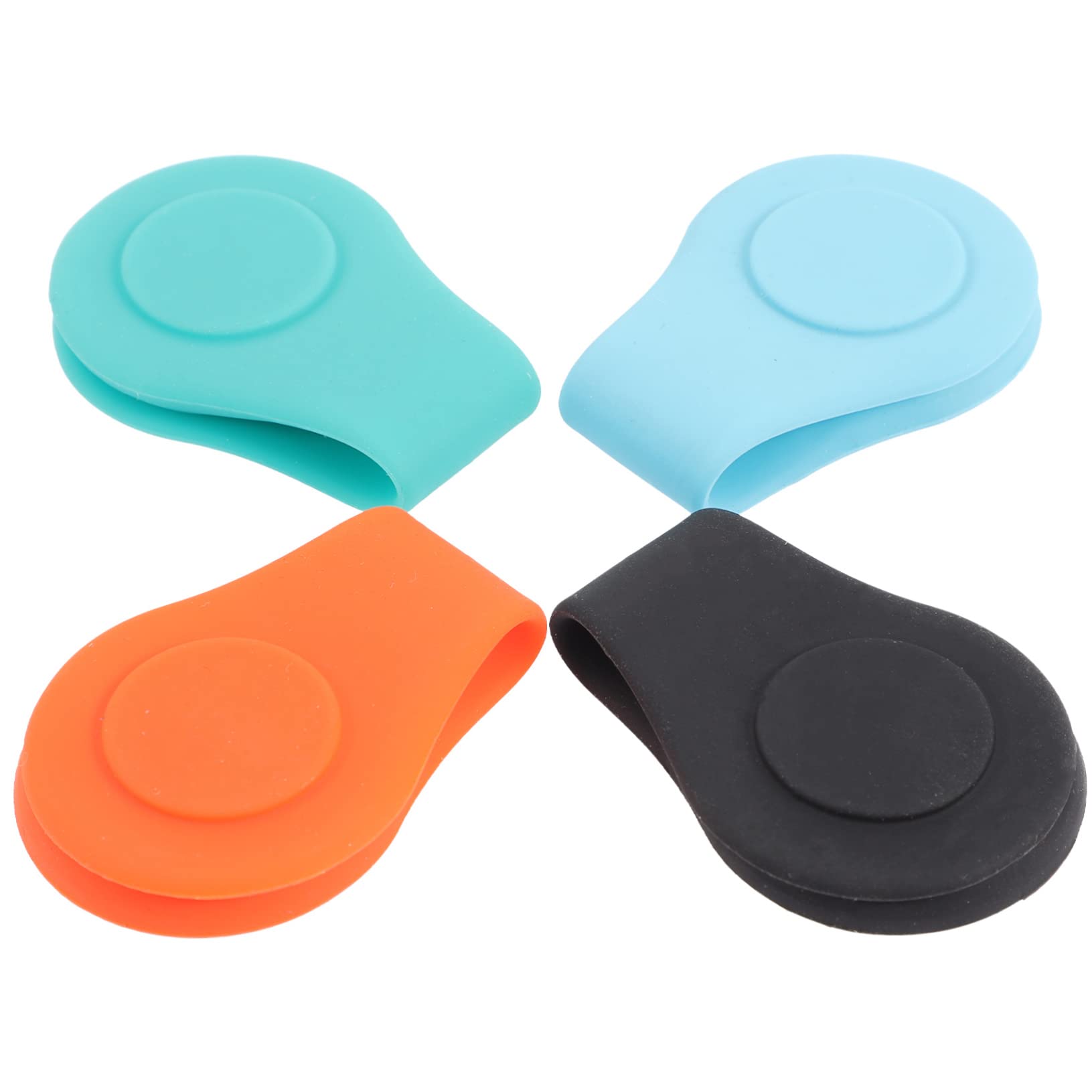 TOYANDONA Cap Clamp Ball Marke Magnetischer Hutclip Für Unterwegs Markierungen Golfhut -clipmarker Mini Golf-Marker-Hut-Clip Kleiner Golfballmarker Kieselgel
