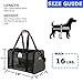 Guay Outdoors Soft Sided Pet Carrier, Black