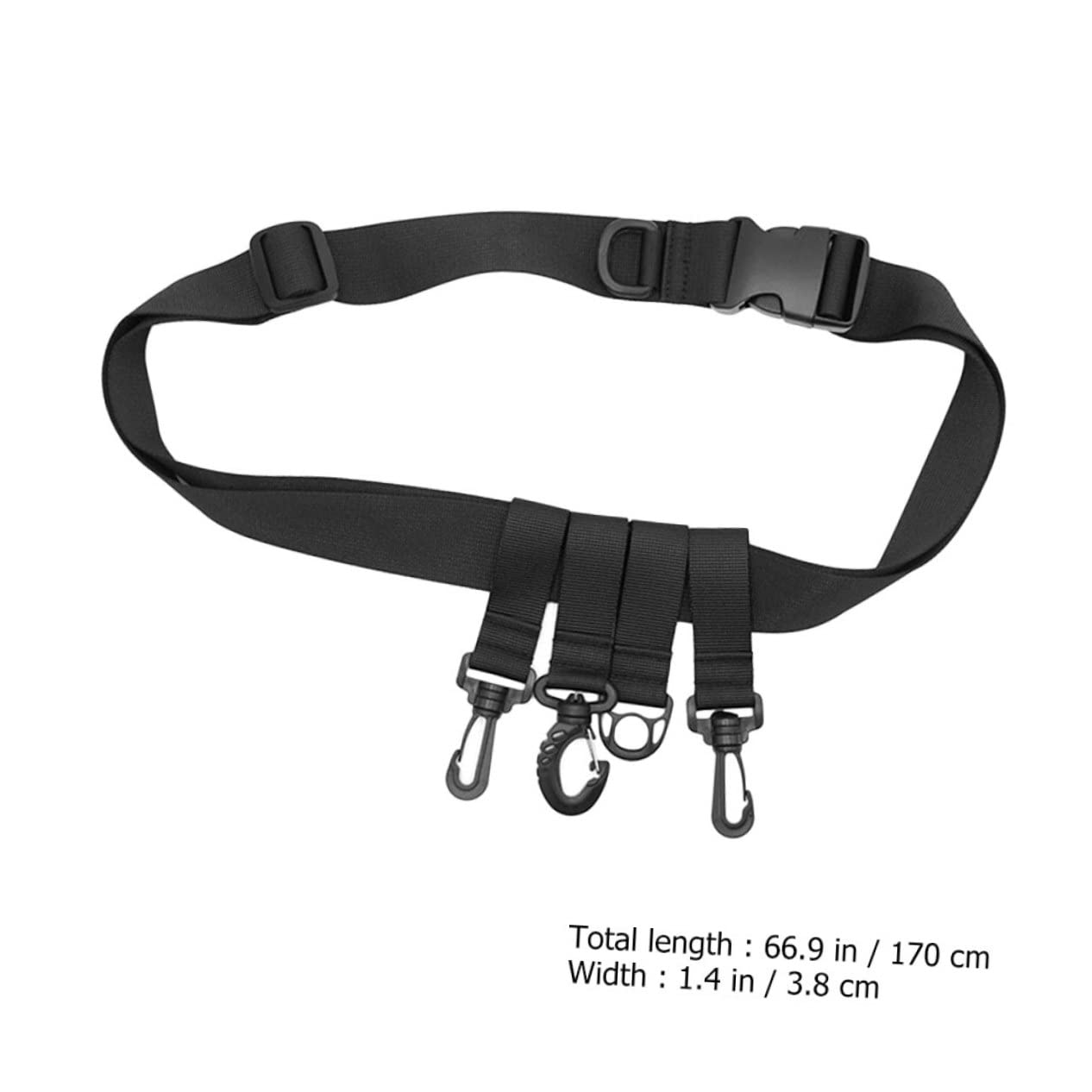 GAROZATION Fishing Adjustable Wading Strap for Fisherman Suitable for Outdoor Activities