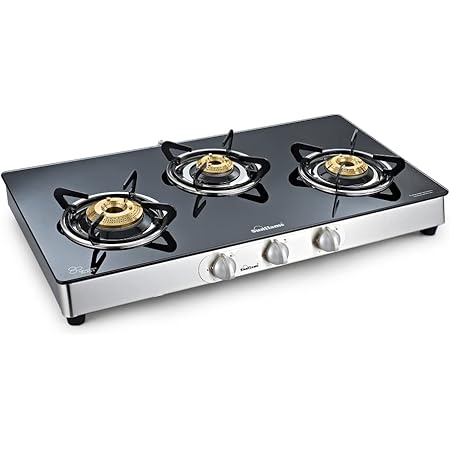 desire glass top triple burner lpg stove