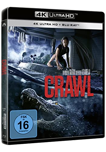 Crawl –  4K Steelbook (UHD + Blu-ray Disc)