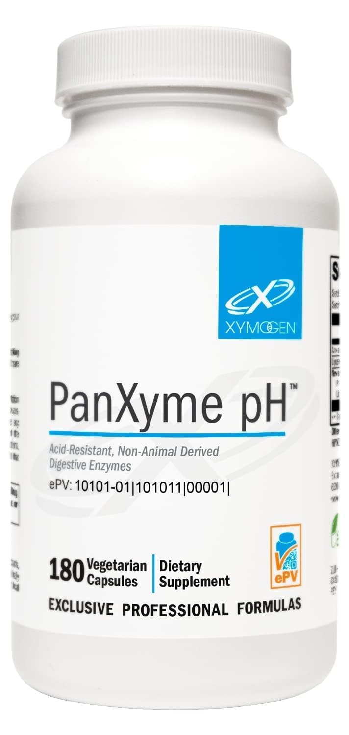 XYMOGEN PanXyme pH, 180 Capsules 180 Count (Pack of 1)