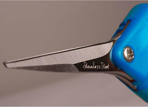Hydrofarm HGPP400C Precision Curved Blade Pruners, Blue, Garden Shears