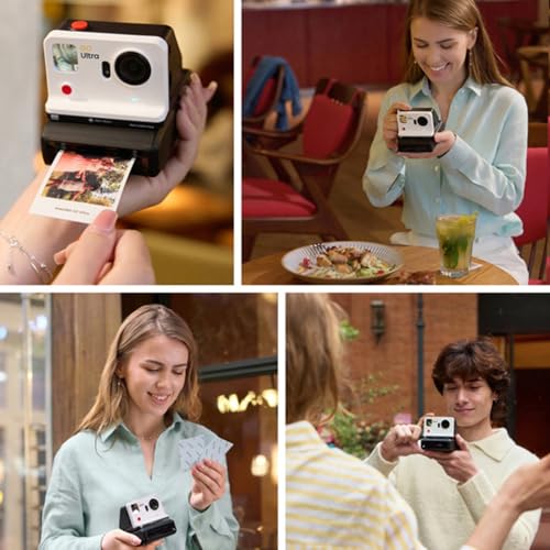Image of Photo Fun Shot Box Pocket Printer Photo Paper for Insta360 Go Ultra Portable Instant Printer 16.7-Million Wide Colors 300dpi High-Definition Printing (GO Ultra Pocket Printer Kit)