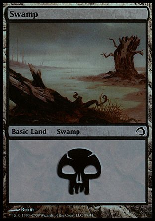 Magic: the Gathering - Swamp - Premium Deck Series: Slivers - Foil