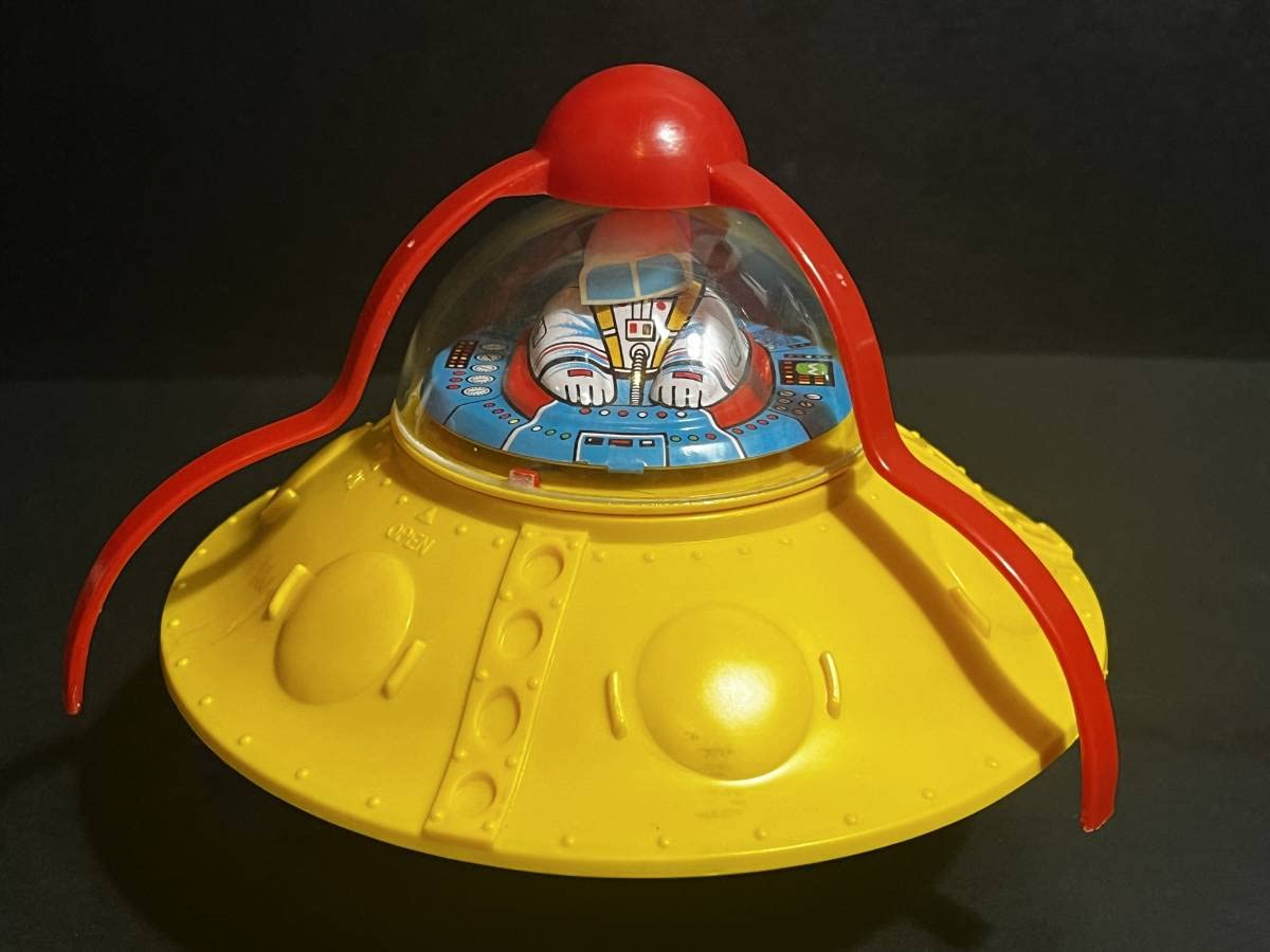 Amazon.co.jp: 昭和 レトロ 宇宙船？ UFO？ おもちゃ 倉庫品 日本製 