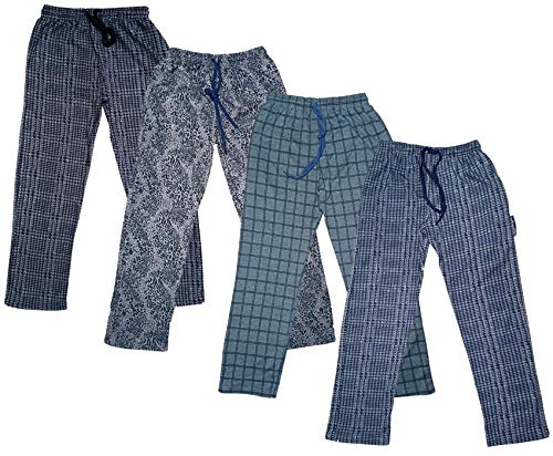 Image of IndiWeaves Boys Polyester Printed Track Pants /Lower (Grey1,Grey2,Grey3,Grey6,12-14 Years) Pack of 4