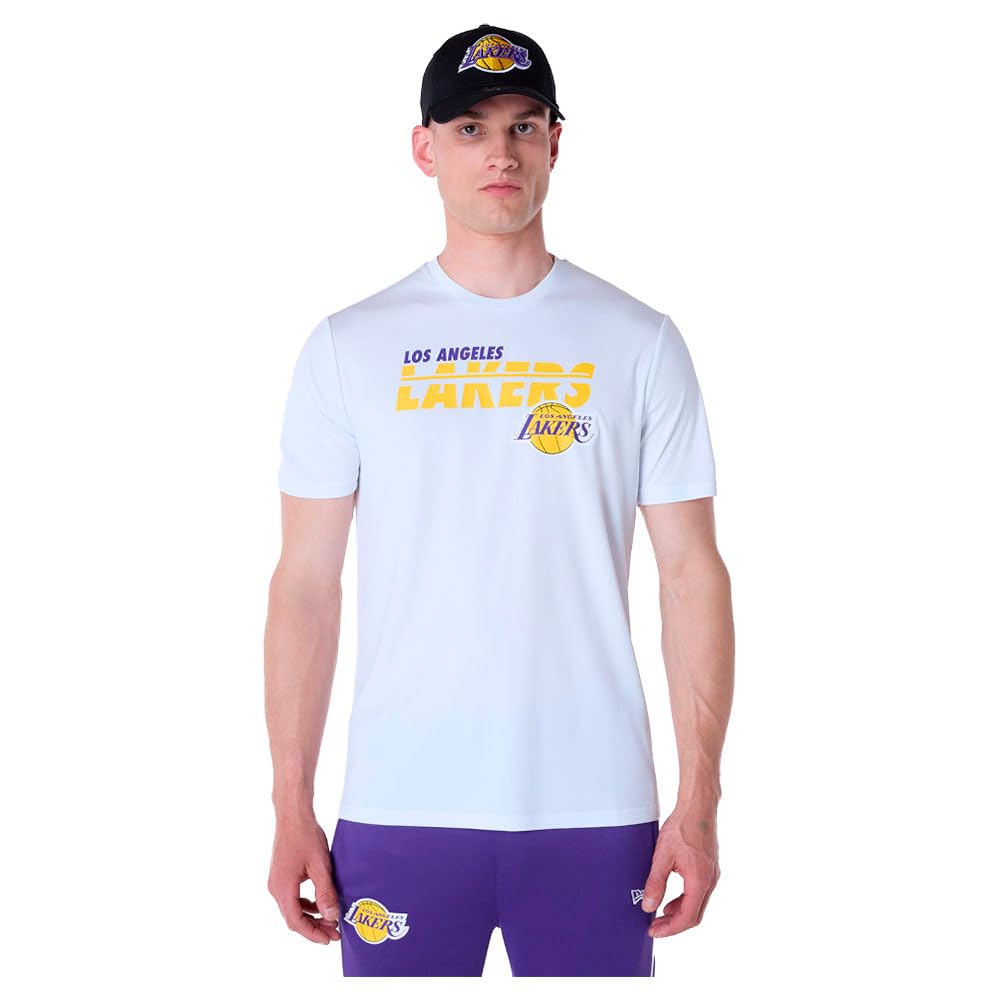 LOS ANGELES LAKERS New Era NBA Essentials T-Shirt White