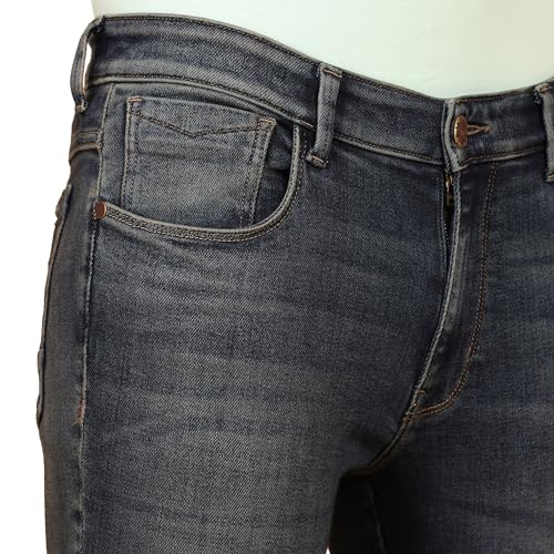 Image of Wrangler Men's Bostin Slim Fit Mid-Rise Jeans