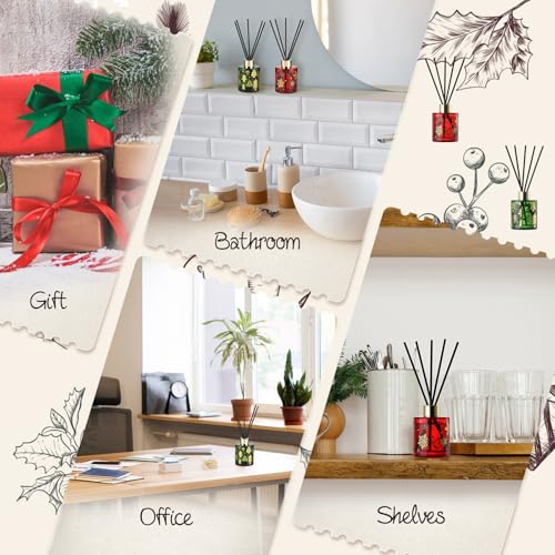 Difusor de varillas Brakula diseño Navidad 2 aromas miniatura 6
