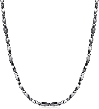 Amazon | ASGEM 磁気ネックレス テラヘルツ鉱石 磁気 高純度99.99