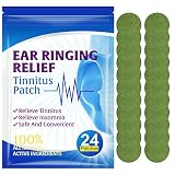 Tinnitus Relief Patches, Tinnitus Relief for Ringing Ears, Natural Herbal Formula Ear Ringing Relief
