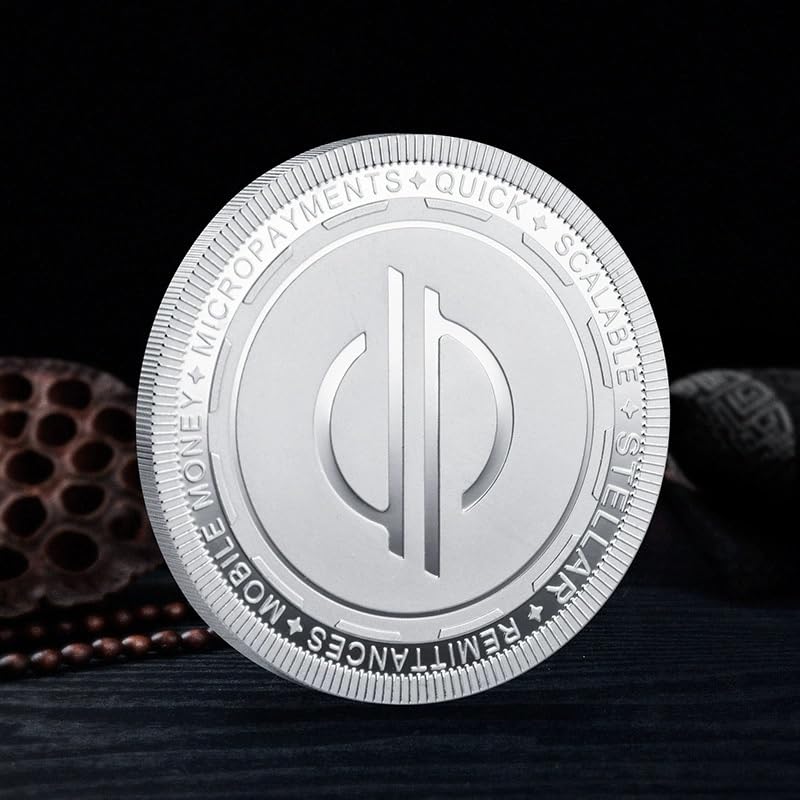 XLM Coin Physical Crypto Scalable Coins Cryptocurrency Cryptobitcoins Novelty Hobby Commemorative Coin - 2 Pieces - Image 3