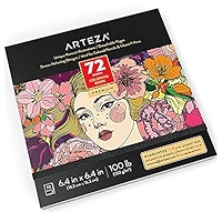 ARTEZA Ocean Coloring Book For Adults - 30 Sheets Thick Paper DIY Frame Pages