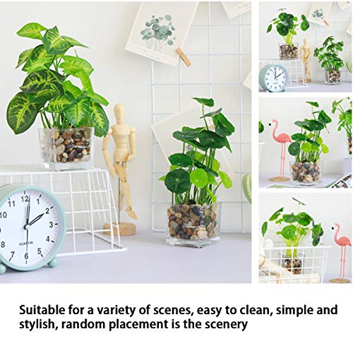 Aeojoor Artificial Plants，Fake Plants Room Decor Artificial Green Fake Plant Artificial Plants In Pots For Home Decor Indoor ，Garden Office Wall Decoration Artificial Fake Plants (Taro Leaves) #TOP3