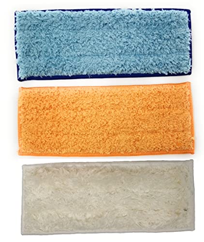 Lingettes en microfibre pour nettoyage humide, humide et sec, compatibles avec iRobot Braava Jet 240, 241, 250, lavables et réutilisables