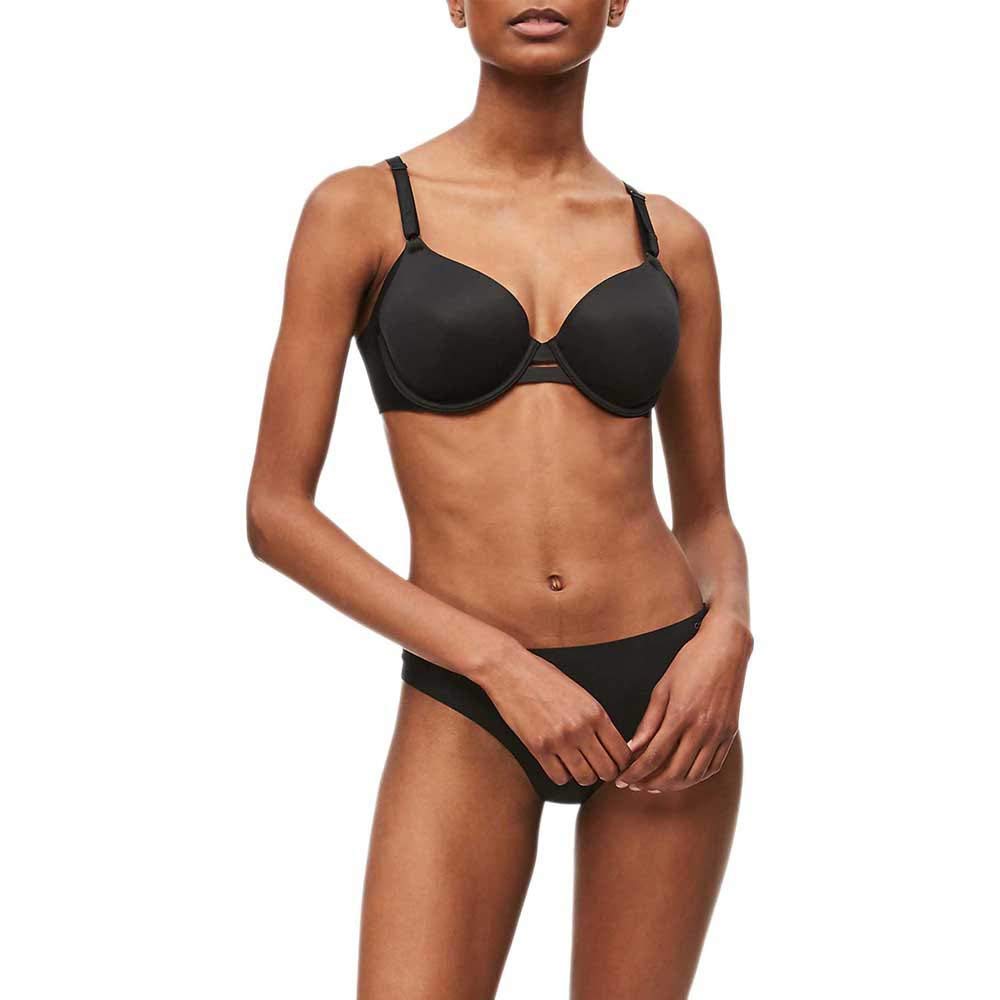 Calvin Klein Sujetador Mujer Bra con Aros, Negro (Black), 95C