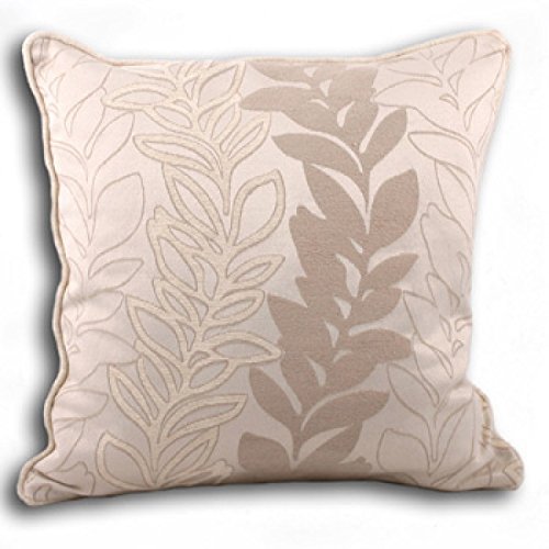 Riva Paoletti "Tasmin" Cushion Covers, Cream, 45 x 45 cm
